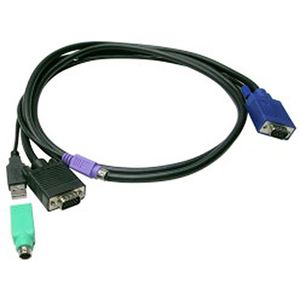 Bematik-Kvm Switch Uniclass Premium Kabel Voor PS2 En 5M Usb
