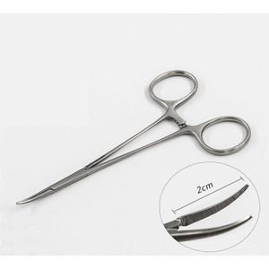 Shi Qiang Microscopische Oogheelkunde Fijne Hemostatische Tang Microvasculaire Tang Cosmetische Plastic Hemostatische Tang 12.5Cm Str
