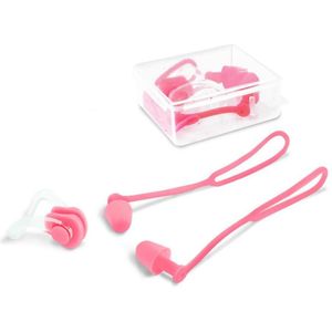 Zwemmen Oordopjes Waterdicht Neus Clip Voorkomen Water Ruisonderdrukking Bescherming Oor Plug Zachte Siliconen Zwemmen Duik Benodigdheden