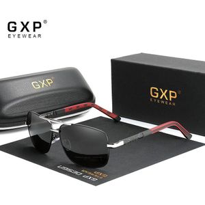 Gxp Pilot Stijl Aluminium Zonnebril Hd Gepolariseerde UV400 Spiegel Mannelijke Zonnebril Vrouwen Voor Mannen Oculos De Sol