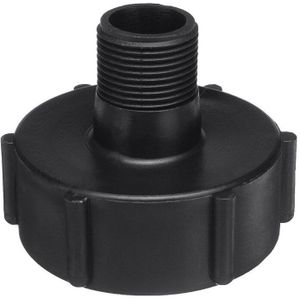 1Pc 1000L Ibc Watertank Tuinslang Adapter Fitting 60Mm Adapter 0.75 Tuin Tuinslang Ventiel Accessoires Tank adapter Connector