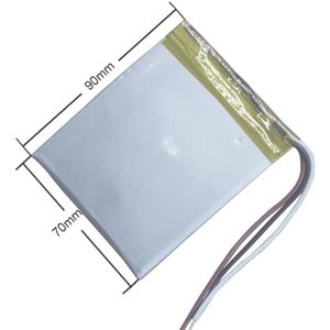 3 Draad Batterij Universal Voor 7 &quot;Prestigio Multipad Wize 3787 3G Tablet Batterij 3500Mah 3.7V polymer Li-Ion + Tracking