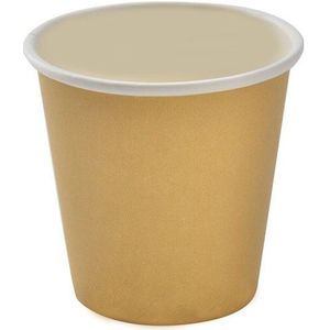 100 Pcs Wegwerp Koffiekopje 2 Oz 50 Ml 4 Oz 100 Ml Kleine Thee Cup Mini Fruit sap Yoghurt Koud Drink Paper Cup