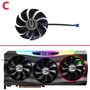 88Mm 4PIN PLD09220S12H Videokaart Fan, voor Evga Rtx 3090 Rtx 3070 Rtx 3080 Rtx 3080 Ti Videokaart Koelventilator