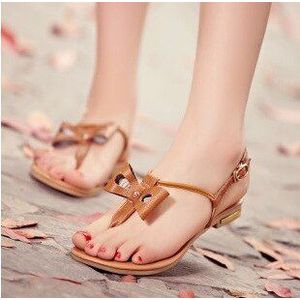 Lederen Vrouwen Lopen Zomer Sandalen Strand Sandalen Schoenen Ademend Schoeisel Dames Outdoor Leisure Schoenen Maat 35-40