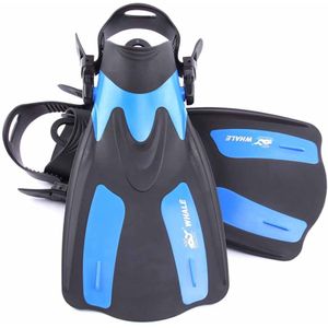 WALVIS FN-200 Zwemmen Vinnen Volwassen Korte Scuba Snorkelen Schoenen Zwemmen Vinnen Trek Voet Flipper Duiken Flippers Duiken Vinnen met Hak