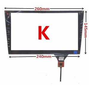Voor Auto Dvd Gps Navigatie Centrale Controle Multimedia Capacitieve Digitizer Touch Screen Panel Glas