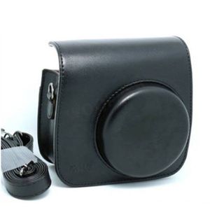 Voor Fuji Fujifilm Instax Mini8 & 9 Lederen Camera Strap Bag Case Cover Pouch Protector Schouderband Voor Polaroid Foto camera