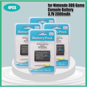 2000Mah 3.7V Oplaadbare Lithium-Ion Batterij Pack Voor Nintendo 3DS Vervangende Batterij Met Toolsy