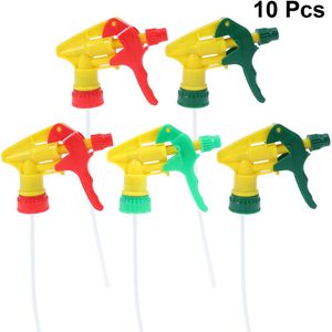 10 Pcs Universal Spray Bottle Trigger Replacement Plastic Spray Nozzles Thicken Sprayer Replacement Trigger Spray Tops Spray