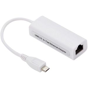 Draagbare Stabiele Tablet Pc Lan Hoge Snelheid Duurzaam Micro Usb Naar RJ45 Netwerkkaart Ethernet Bedrade Adapter RD9700 Chip Voor android