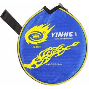 1x Sanwei Donic Yinhe case voor tafeltennis blade racket Half ronde vorm
