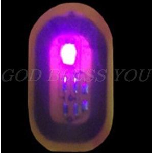 Vrouwen Nfc Nail Art Tips Stickers Diy Telefoon Led Licht Flash Party Decor Nail Tips
