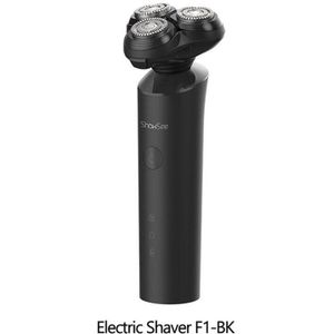 Xiaomi Showsee F303-BK Elektrische Scheerapparaat IPX7 Waterdicht Droog Nat Scheerapparaat Drijvende 3 Blade Type-C Opladen Baard Scheren Voor Mannen laag Geluidsniveau