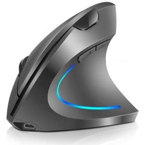 Oplaadbare Ergonomische Verticale Muis Draadloze Gaming Computer Muizen 2400 Dpi Optische Usb 5D Roze Mause Met Rgb Licht Voor Gamer