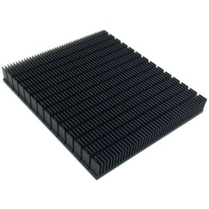 1Pcs High Power Aluminium Radiator 150*130*17Mm Koellichaam Aluminium Zwart Koellichaam