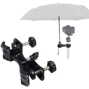 Beugel Paraplu Ondersteuning Uitbreidbaar Verstelbare Fotografie Lamp Clip Zonnescherm Houder Slr Klem Hoge Belasting Camera Accessoires