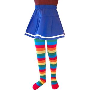 D55E Halloween Cosplay Kinderen Streep Panty Kousen Baby Jongens Meisjes Kostuums