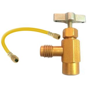Koelmiddel Flesopener 1/4 Sae Draad Adapter R-134a Opener Valve Tool Auto-onderdelen Adapter Tanken Conditioning Tool