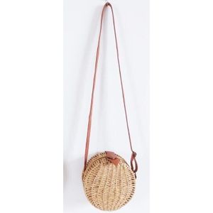 zomer vrouwen strand bohemian ratten bali tas papier touw breien ronde zakken cirkel strandtas