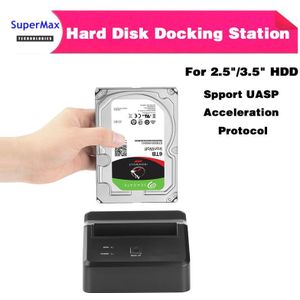ONDERSTEUNING 12 tb USB3.0 HDD Behuizing 2.5/3.5 inch Serial SATA Multifunctionele Harde Schijf Houder Harde Schijf Doos Docking station