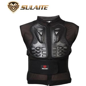 Professionele Motorfiets Armor jas mouwloze Body Protector Jacket Full Body Armor Spine Borst Beschermende kleding Jassen