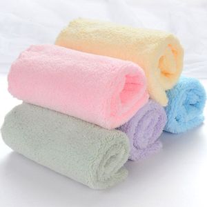 Microfiber Handdoeken Zachte Baby Handdoek Zakdoek voor Baby Kid Kinderen Voeden Baden Gezicht Wassen Ho 30*30 cm AD0441