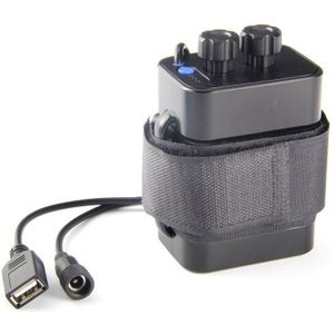 6 Sectie 18650 Waterdichte Batterij Case 18650 Batterij 5Vusb/8.4VDC Dual Interface 18650 Waterdichte Accubak