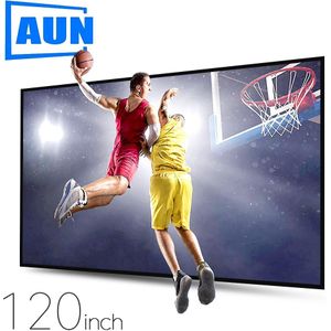 Aun Anti-Licht Projector Scherm 120/100/60 Inch. 16:9 Reflecterende Stof Home Theater, Alr Screen 4K 1080P Projector Led/Dlp