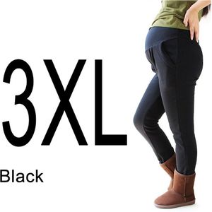 Moederschap Warme Leggings Xl Xxl 3XL 4XL Fluwelen Katoen Zwart Winter Legging Broek Voor Zwangere Vrouwen Kleding Gebreide Zwangerschap