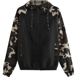 Vrouwen Rijden Jas Jas Lange Mouw Patchwork Capuchon Rits Casual Sport Coat Outdoor Losse Hoodie Jas Blouse