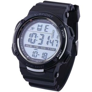 Multi Functie Lichtgevende Waterdichte Sport Horloge Mode Elektronische Horloge mode gif horloge Outdoor sport horloge