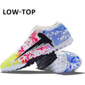 Mwy Voetbal Schoenen Kids Outdoor Jongens Tf Voetbal Laarzen Hoge Enkel Kids Schoenplaten Training Meisje Voetbal Sport Sneakers