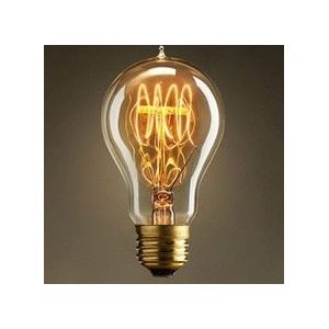 Dimbare Vintage A19 Edison Gloeilamp Gloeilamp Licht Huishouden