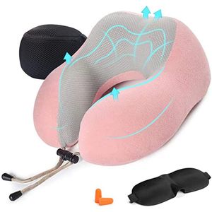 Lichtgewicht Memory Foam U-Vormige Kussen Kan Winkel U-Vormige Kussens Essentieel Voor Home Reizen
