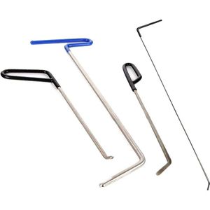 Rods Gereedschap Hagel Reparatie Kit Verveloos Dent Removal Puller Sets Autodeur Deuken Reparatie Handgereedschap (4 Stuks)