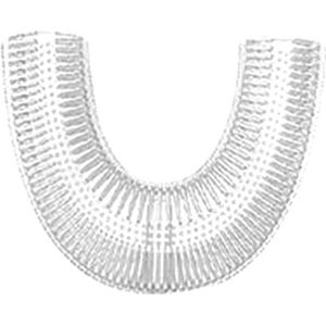 Smart 360 Graden Elektrische Vervangende Opzetborstels Kids Adult Silicone Automatische Ultrasone Tanden Borstel