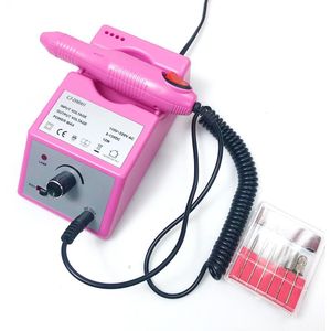 Elektrische Nail Boor Machine Manicure Pedicure Bestanden Gereedschap Kit &amp; Accessoire Nail Polijstmachine Slijpen Beglazing Machine Voor Gel Polish