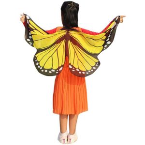 Chamsgend Verkoop Vlinder Vleugels Pashmina Sjaal Kids Jongens Meisjes Kostuum Accessoire