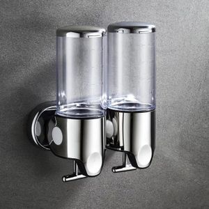 Zeepdispenser Wall Mounted 500 Ml Plastic Shampoo Douchegel Dispensers Hand Wassen Thuis Keuken Badkamer Accessoires