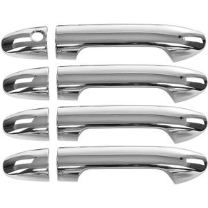 8 Stuks Zilver Chrome Auto Galvaniseren Exterieur Deurgreep Cover Trim Protector Voor Mercedes Benz Vito W447