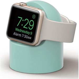 Siliconen Charger Stand Mount Voor Apple Horloge Band Serie 4 3 2 1 Voor 38 40 42 44 Kabelmanagement houder Voor Iwatch 5 4 3 2