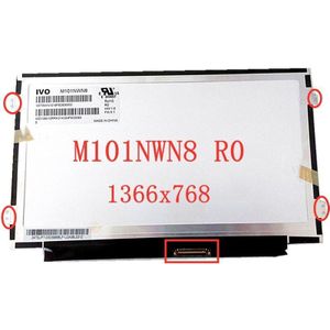 10.1 ""Laptop Lcd-scherm M101NWN8 B101XTN01 .1 N101BGE-L31 Matrix Display 1366*768