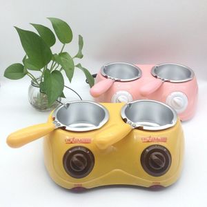 Elektrische mini Chocolade Fondue chocolade smeltkroes fontein Chocolade Melt Pot smelter Machine jongen meisje