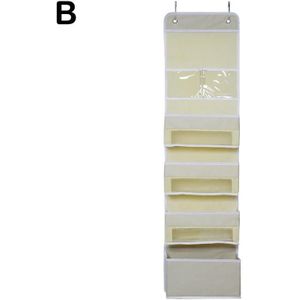 1 Pack 5-Plank Boven Deur Opknoping Organisator, Wall Mount Opslag Voor Slaapkamer Kamer L9H0