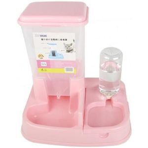 Afneembare Automatische Hond Feeder Kat Hond Drinkbak Voedsel Dispenser Fles Feeding Tool