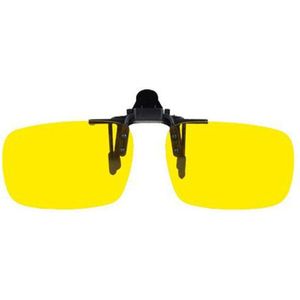 Gepolariseerde Clip Op Zonnebril Rijden Nachtzicht Lens Zon Bril Mannelijke Anti-UVA UVB Voor Mannen Vrouwen Met Geval & glazen Doek
