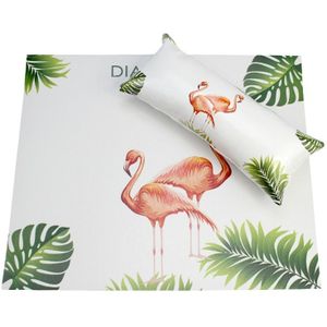 Flamingo Nail Art Hand Kussen Pad Set Salon Hand Arm Rest Holder Kussen Wasbaar Manicure Tafel Mat Nagels Levert