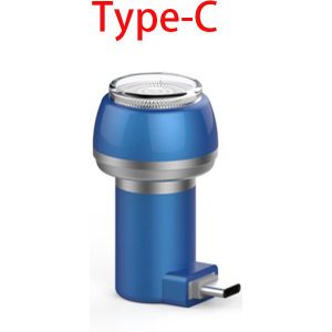 Draagbare Usb Opladen Elektrische Scheerapparaat Voor Iphone Mannen Elektrische Mobiele Telefoon Oplaadbare Scheerapparaat Scheermes Voor Android