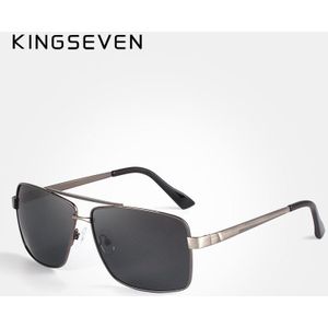 KINGSEVEN Mens Classic Gepolariseerde Zonnebril Mannen Vrouwen Brand Vintage Plein Rijden Zonnebril Voor Mannelijke N7712